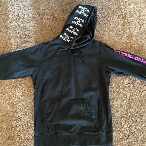 thrasher boyfriend hoodie